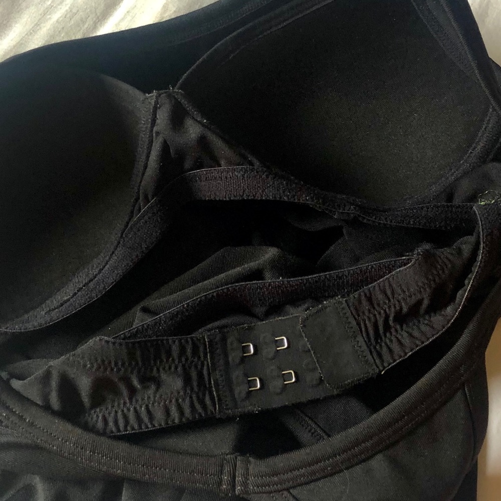 ATHLETA Black Racer back tank top - Picture 9 of 10